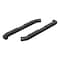 Aries 3 Round Black Steel Side Bars Select Ford Bronco Sport 209043 - alternate 3